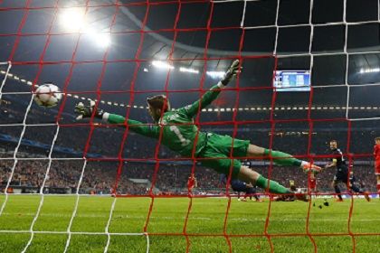  Вратарь «Манчестер Юнайтед» Дэвид де Хеа Фото: Kai Pfaffenbach / Reuters