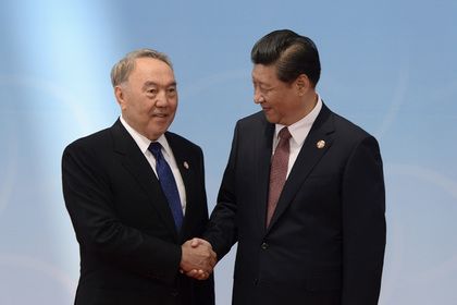 Нурсултан Назарбаев и Си Цзиньпин Фото: Reuters