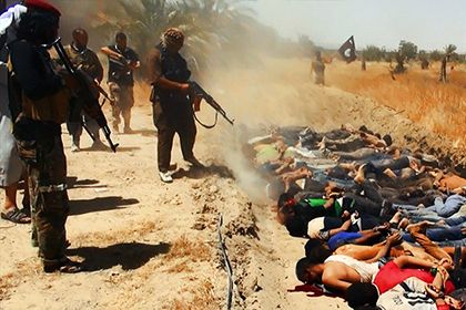 Боевики организации «Исламское государство Ирака и Леванта», 14 июня 2014 года Фото: AFP