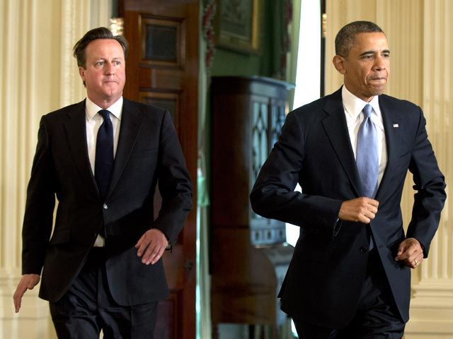 Президент США Барак Обама вечером во вторник позвонил премьер-министру Великобритании Дэвиду Кэмерону, чтобы обсудить ситуацию на Украине. Фото Global Look Press