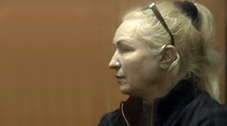 Ольга Хамбулатова в зале суда. Фото altyn-orda.kz
