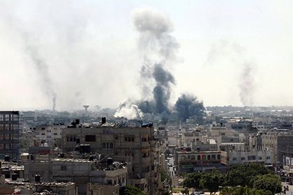 Город Рафах на юге сектора Газа, 1 августа 2014 года Фото: AFP