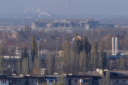 Общий вид на аэропорт Донецка. Фото: РИА Новости