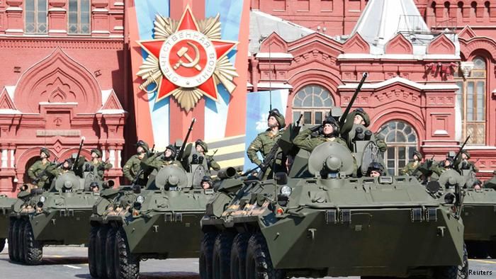 Парад военной техники на День Победы 2014 года
