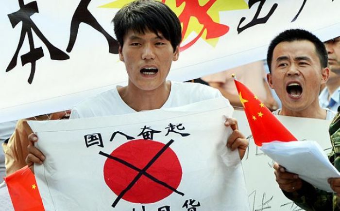 Anti-Japan protests across China on war anniversary