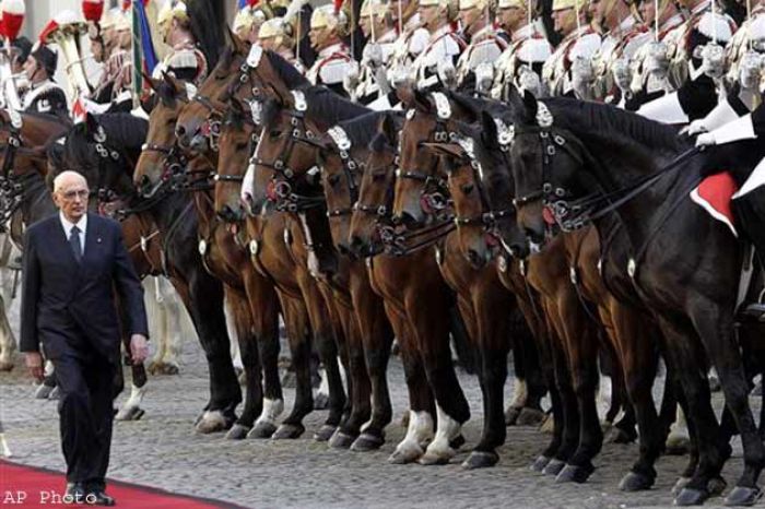 87 year-old Giorgio Napolitano re-elected as Italy's president