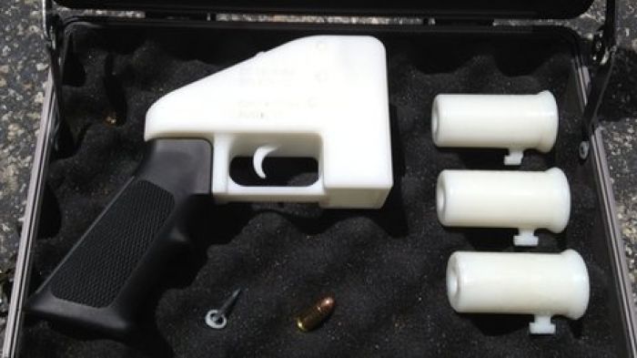 Working gun made with 3D printer