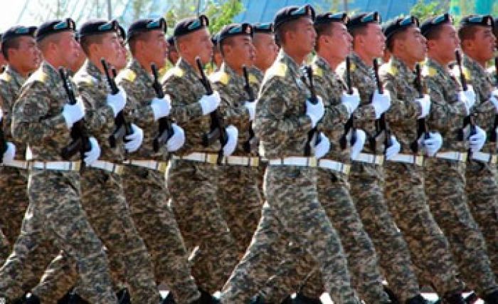 Kazakhstan proud of its army and does best to enhance it