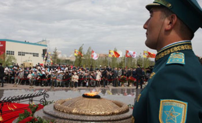 ETERNAL FLAME OF VICTORY: Kazakhs hold the memory of heroes and victims of Great Patriotic War, and try to maintain the historical truth about it.