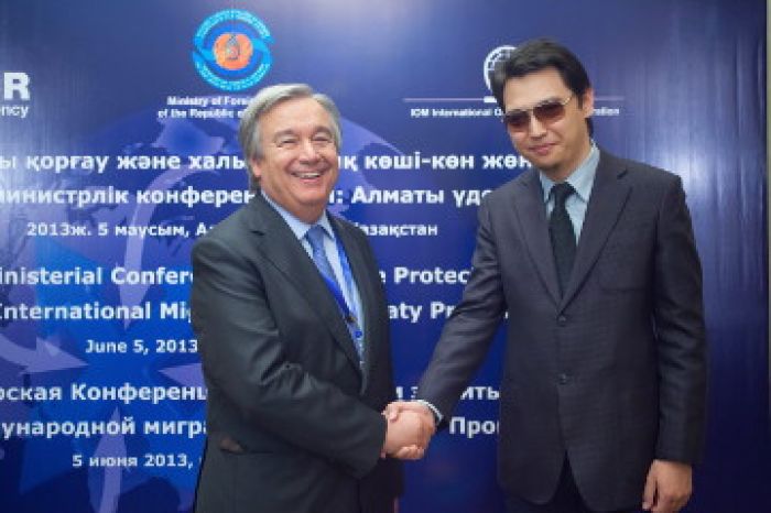 Kazakh singer and composer becomes First Goodwill Ambassador for the UN Refugee Agency