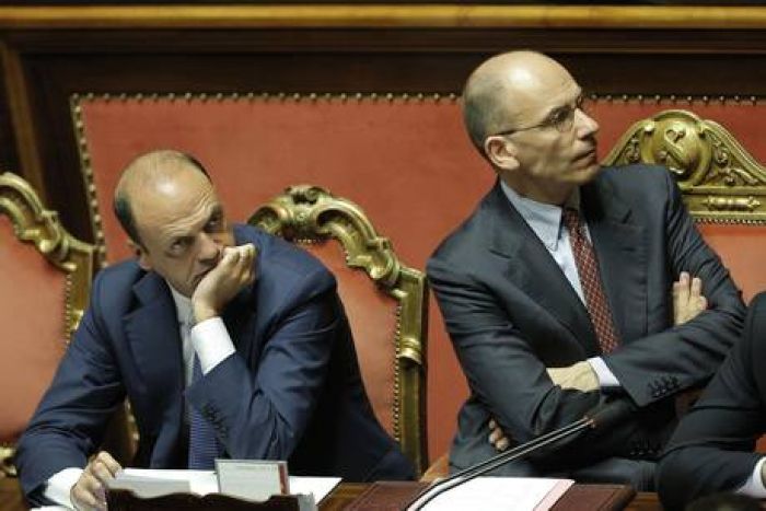 Italian PM Letta calls on Senate to back Alfano over expulsion