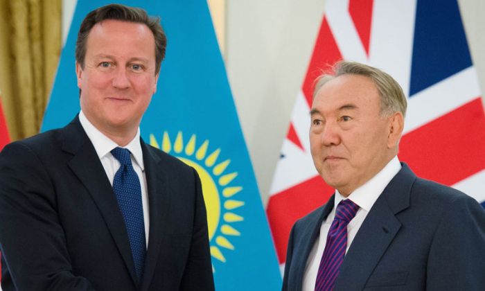 President Nazarbayev met British PM Cameron in London