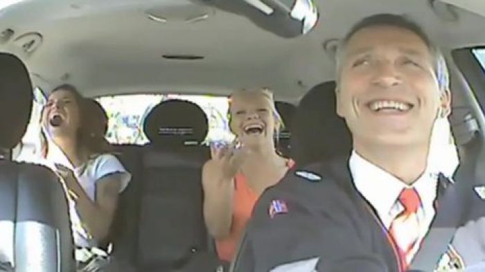 Norway PM Jens Stoltenberg works as secret taxi driver