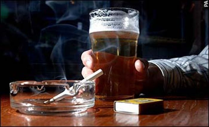 Higher cigarette taxes make people drink less