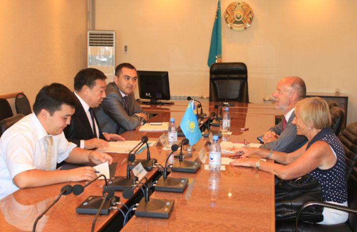 Temporary Charge d’Affaires of Sweden Embassy visits Aktau