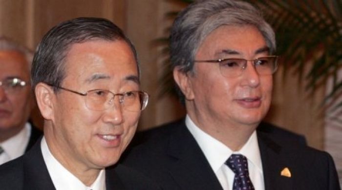 Ban Ki-moon thanks Tokayev for work in UN