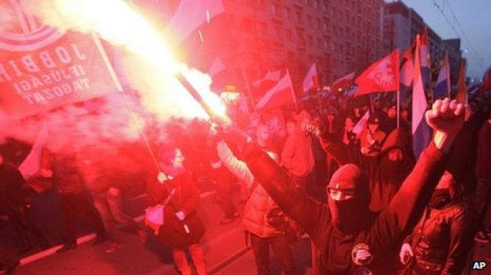 Clashes mar Poland independence march