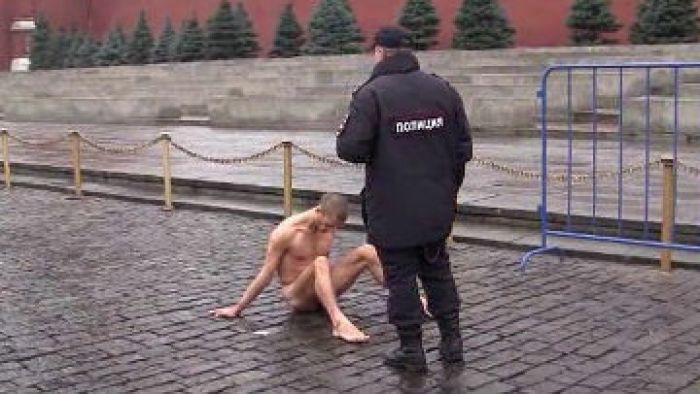 No violation found in nailing scrotum to Red Square - court