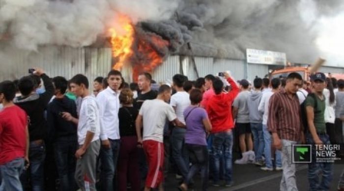 Arson version of Almaty flea market fire is ludicrous: veteran rescuer