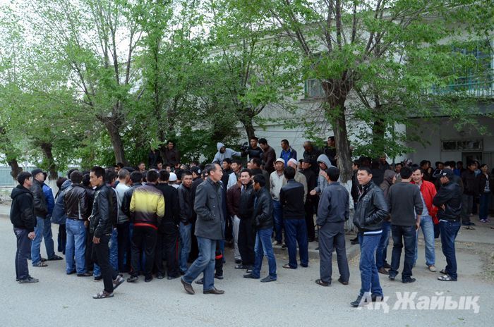 Confrontation between Chinese and Kazakhstan workers 
