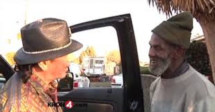Carlos Santana Reunites With Ex-Bandmate Who Is Now Homeless
