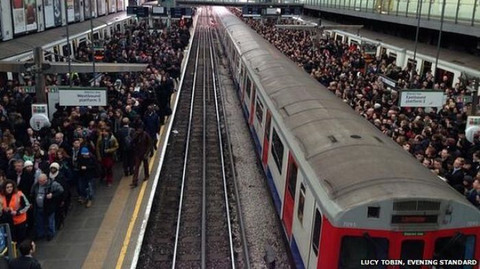 London Tube strike disrupts millions