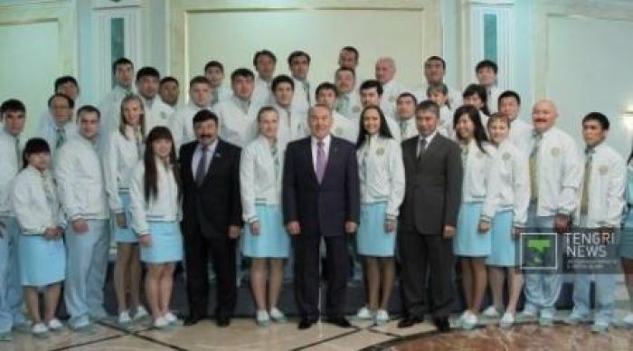 Nazarbayev met with Kazakhstan's national Olympic team