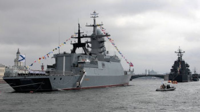 Russian Mediterranean fleet "not linked" to Syria