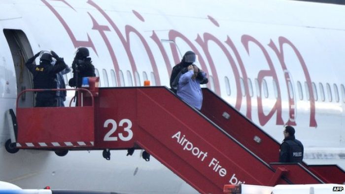 Ethiopian plane hijacker co-pilot detained in Geneva