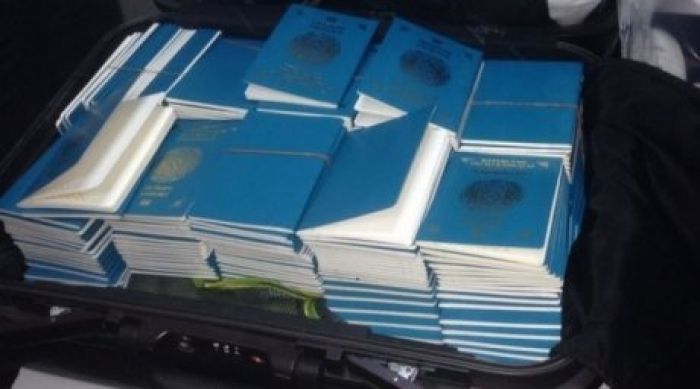 Batch of blank Kazakh passports seized from Chinese nationals at border