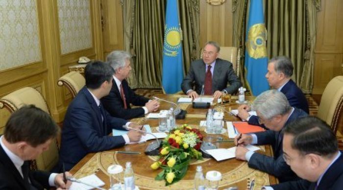 President Nursultan Nazarbayev meets US Deputy Secretary of State William J. Burns