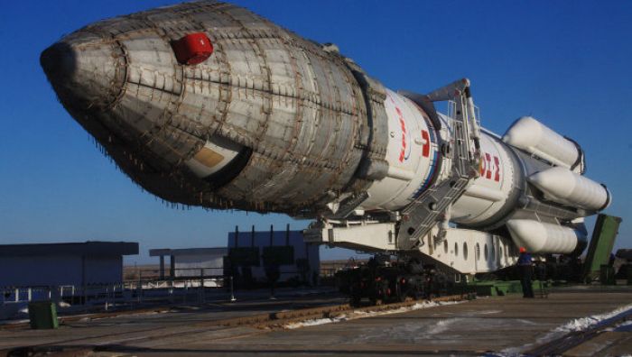 Russian Proton rocket launched from Baikonur crashed 