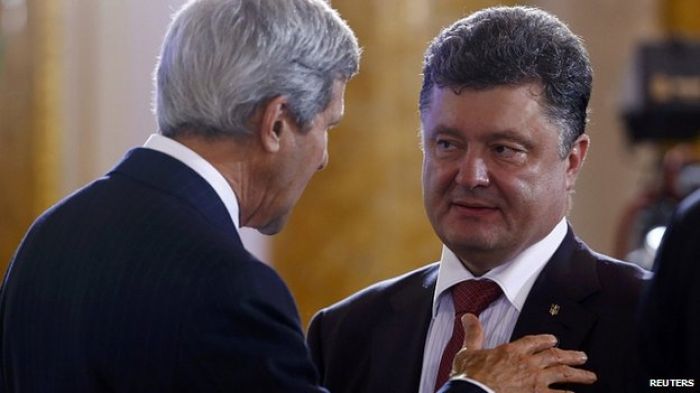 Obama to hold talks with Ukraine's Poroshenko in Warsaw