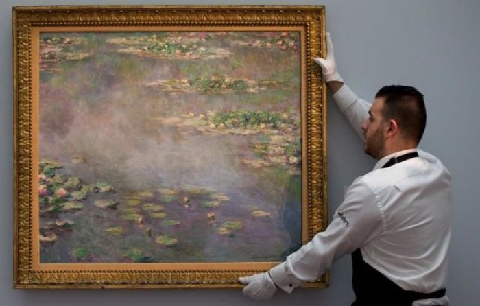 Claude Monet 'Water Lilies' painting sells for $54 million