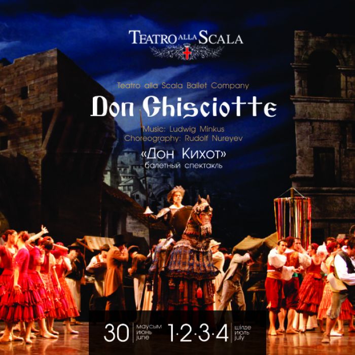 La Scala ballet arrives to Astana; Don Quixote premier 