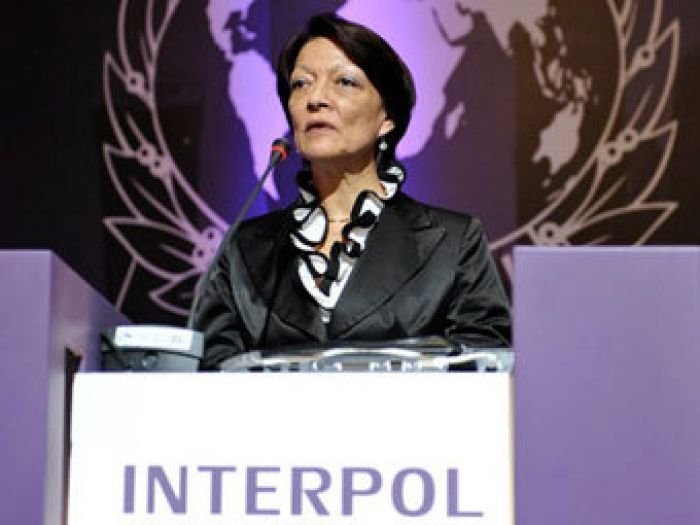 Interpol elects first woman president