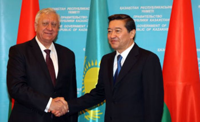 Kazakh, Belarussian PMs meet in Astana