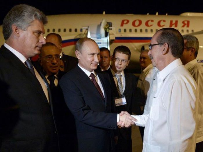 Putin Arrives In Cuba At Start Of Latin American Tour