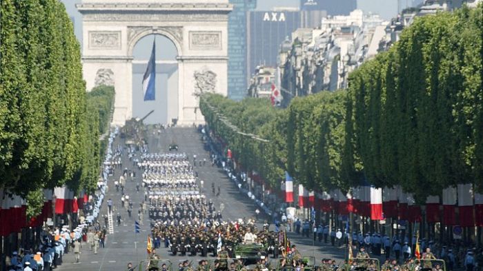 Paris celebrates Bastille day