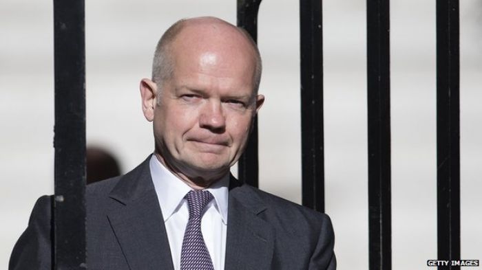 Hague quits as UK foreign secretary