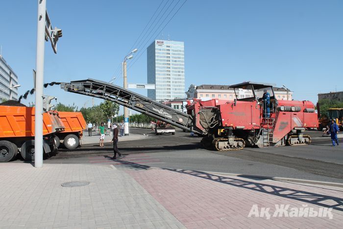 Atyrau was presented with governmental highway and brand new asphalt