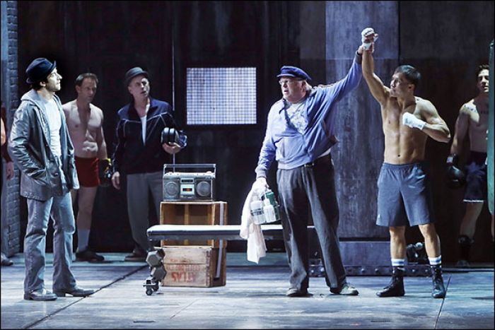 Kazakhstani Boxing Champ Gennady Golovkin Makes Cameo Appearance in Broadway's Rocky