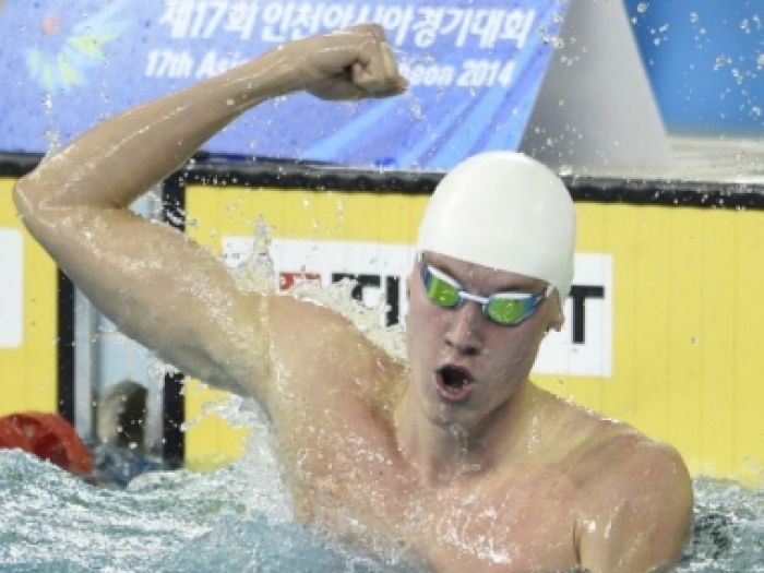 Swimmer Dmitry Balandin brought Kazakhstan fourth 'gold' at the Asian Games