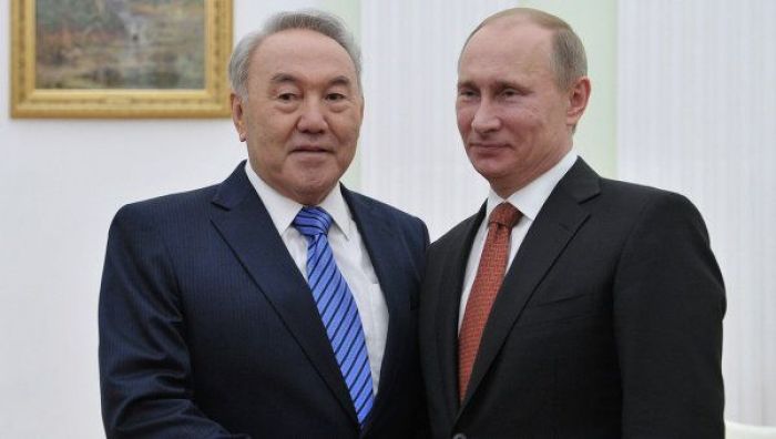 Day two of the Forum: with Nazarbayev and Putin