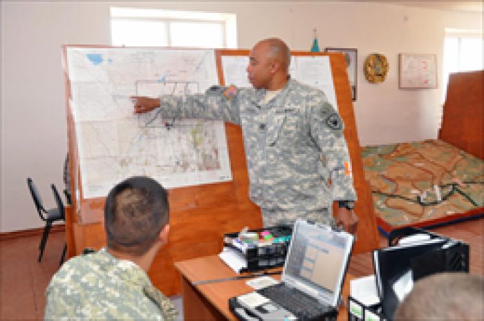 Arizona National Guard shares knowledge with Kazakhstan unit