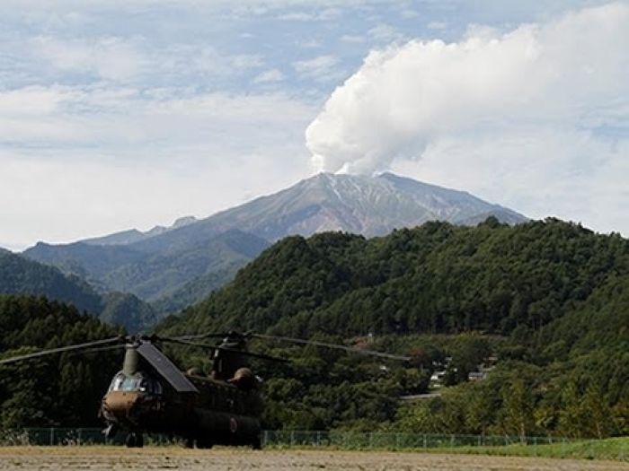 Japan warns of increased activity at volcano near nuclear plant