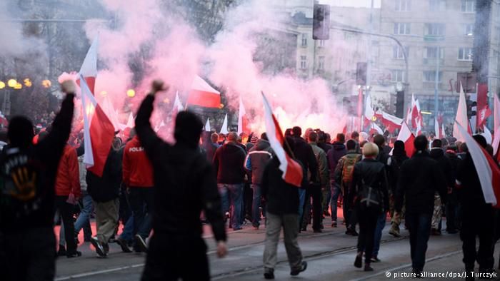 Nationalist riots at Poland Independence Day celebrations in Warsaw