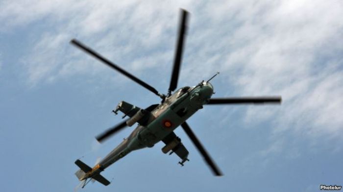 Azerbaijan Says Shot Down Armenian Military Helicopter
