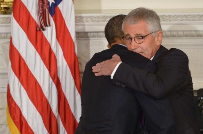 US defence secretary Chuck Hagel resigns