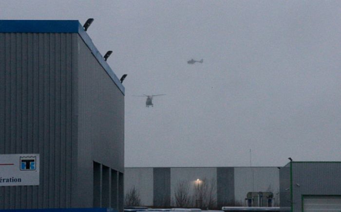 Charlie Hebdo Attackers Take Hostage In Industrial Complex In North East Of Paris